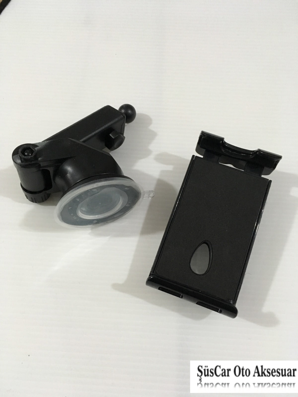 Soporte con ventosa para teléfono, tablet y navegador para coche