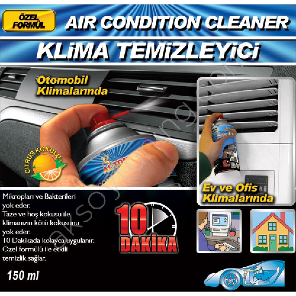 Limpiador de aire acondicionado Automix para coche, hogar y oficina