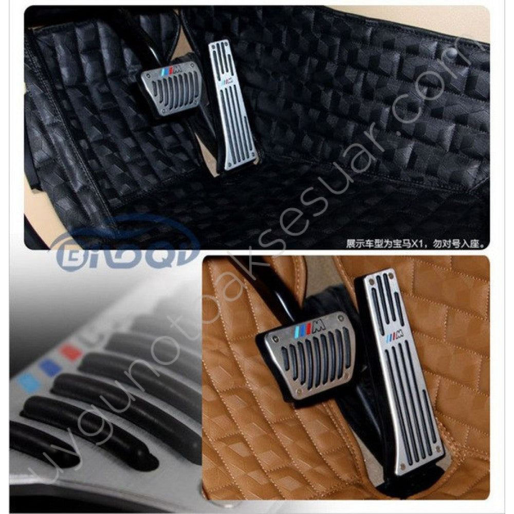 Juego de pedales BMW automáticos, cromados originales, X1 E46 E90 E92 E93