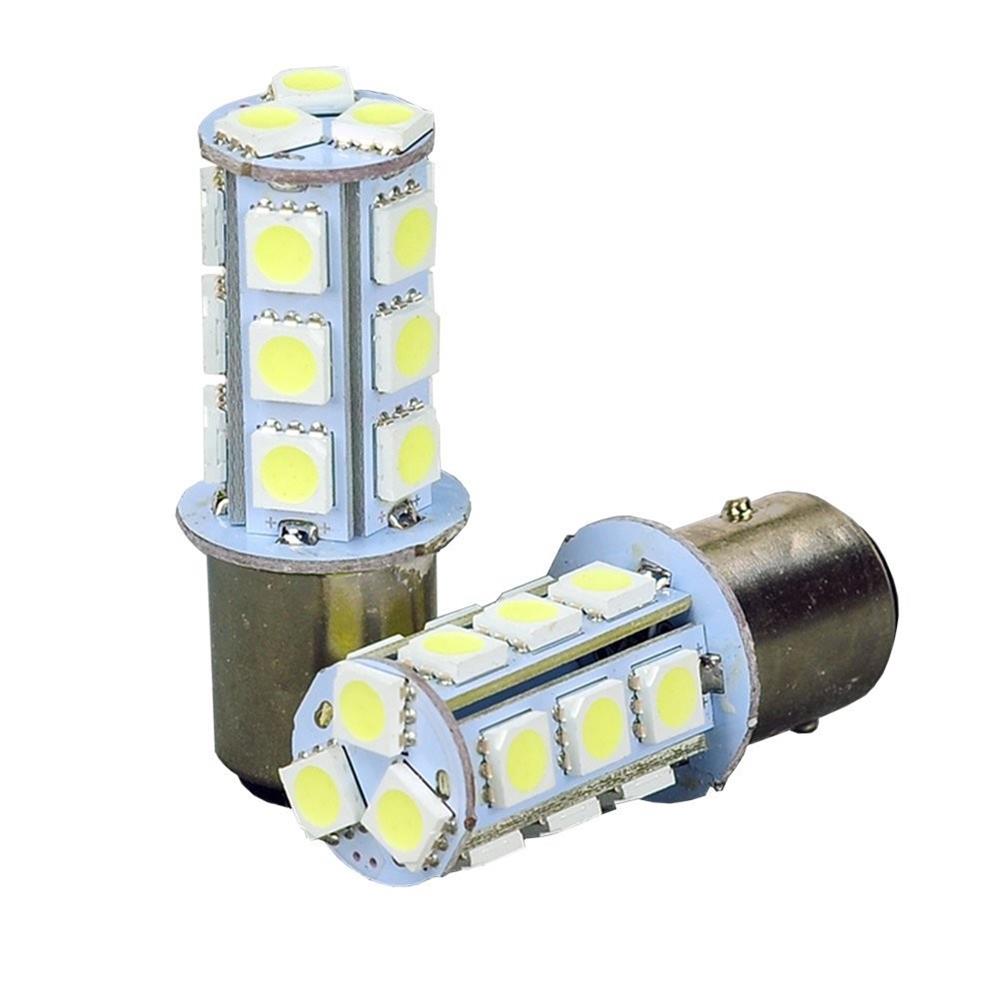 Bombilla de freno Carub con intermitente LED, doble y simple polo, 18 LED