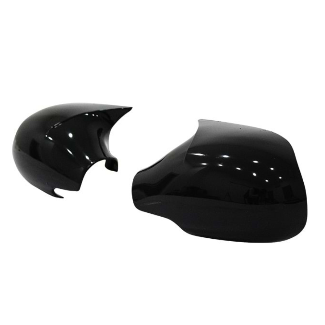 Cubierta de espejo retrovisor Batman Bat compatible con Citroen C2 2004-2008, plástico ABS negro piano
