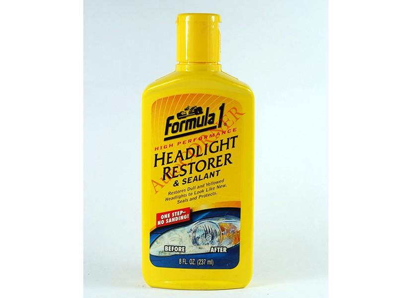 Abrillantador para faros delanteros y luces traseras Formula 1, 237 ml