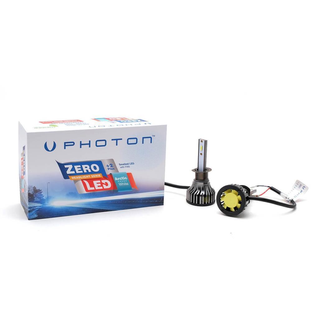 Photon Zero +2 Plus Nueva generación Mini CSP LED Xenón efecto flash con disipador térmico delgado Xenón 6000K H1