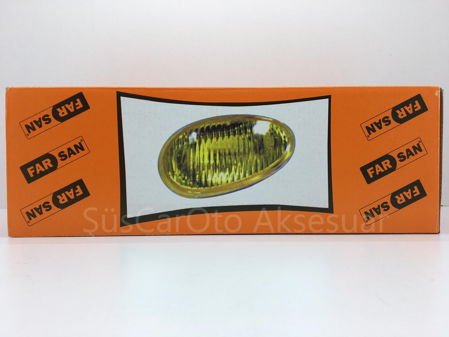 Juego de faros antiniebla amarillos para Hyundai Accent "Yumurta Kasa" 95-00, 2 unidades