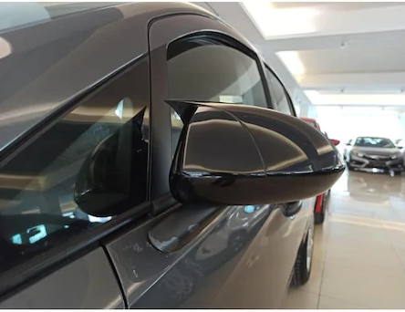Opel Corsa D 2006-2014 Cubierta de espejo de murciélago Batman, plástico ABS negro piano