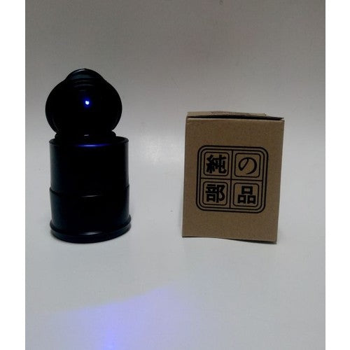 Cenicero portátil para coche con tapa e iluminación
