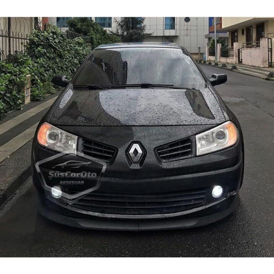 Renault Megane 2 2003-2008 Compatible Lip Universal Astra H Flexible Lip Delantero 2 Piezas Bajo Paragolpes Protector Bajo Paragolpes Aditamento Delantero