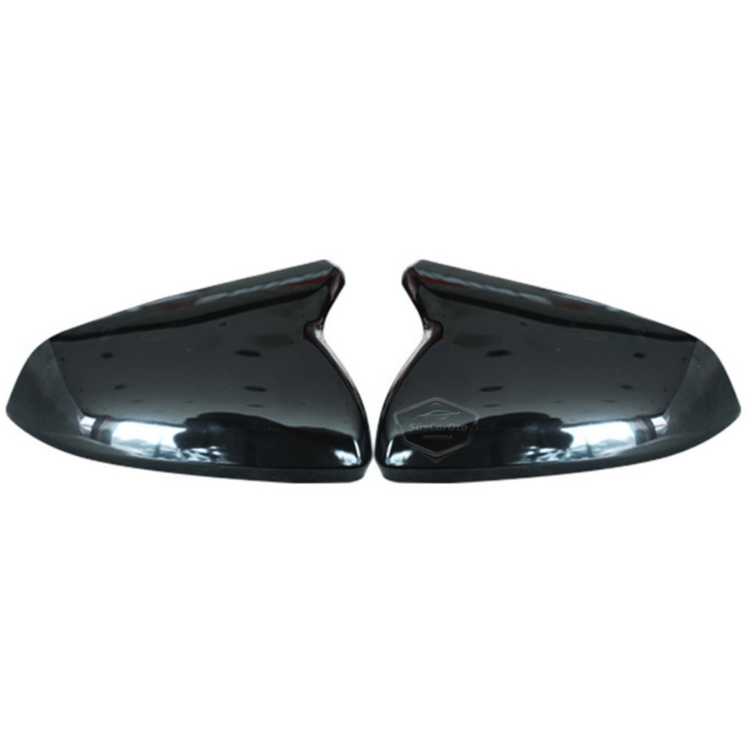 Skoda SuperB B9 Compatible con Señal 2024+ Cubierta de Espejo Batman Ala Piano Negro Plástico ABS Par Izquierda y Derecha
