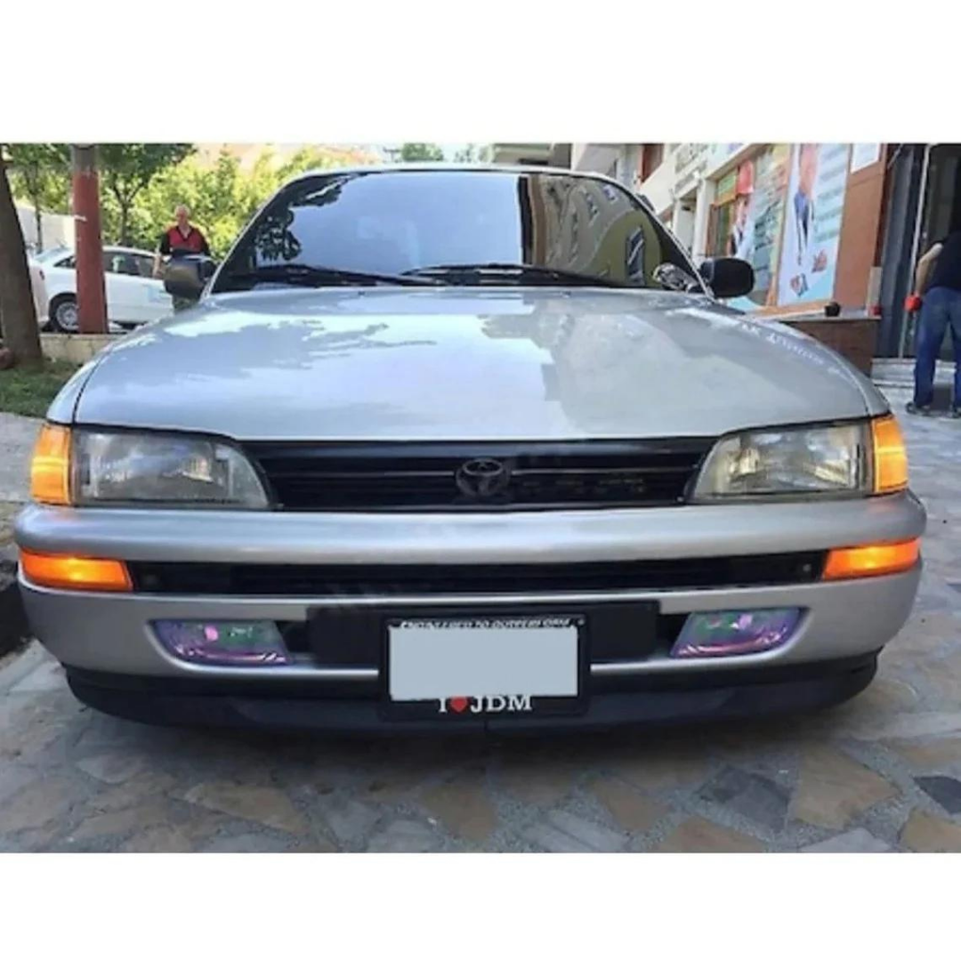Lip flexible delantero Astra H universal compatible con Toyota Corolla AE101 Legend Body 1991-1998, 2 piezas, extensión de parachoques delantero