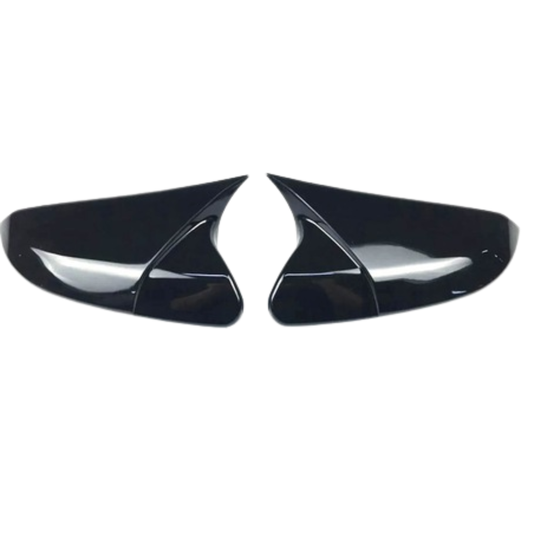 Vw Passat B7 2010-2014 Cubierta de Espejo Batman Bat Piano Negro Plástico ABS