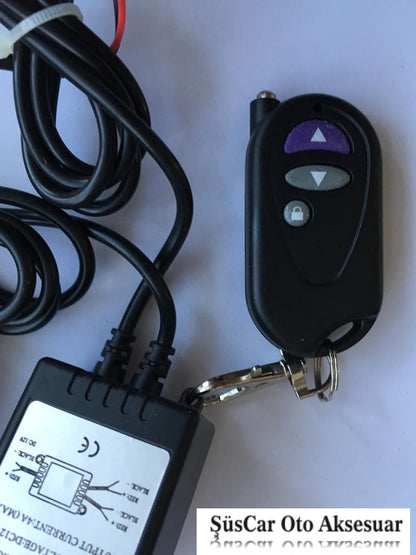 Módulo intermitente LED de 16 modos con control remoto para luces antiniebla