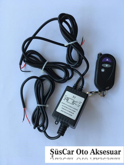 Módulo intermitente LED de 16 modos con control remoto para luces antiniebla