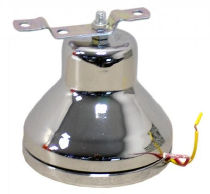Bocina de campanilla Carub 12V de metal cromado para tranvía