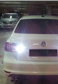 KGN 30 luces LED blancas de marcha atrás, bombilla individual con lente, 2 unidades, Canbus