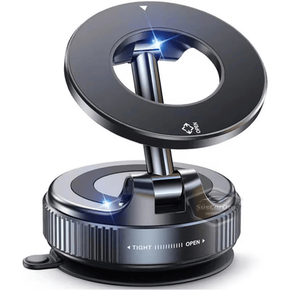 360° Ayarlanabilir Vakumlu Güçlü Manyetik Araç Telefon Tutucu Magsafe Uyumlu Vakumlu Vantuz 360° Katlanabilir Telefon Tutucu Geliştirilmiş Versiyon