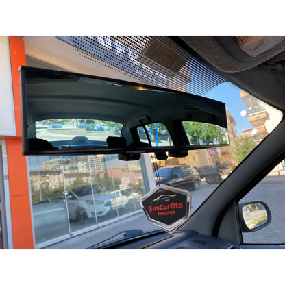 Espejo retrovisor antideslumbrante acoplable con pinza tipo bomba 3R Espejo azul 270 mm ONP835