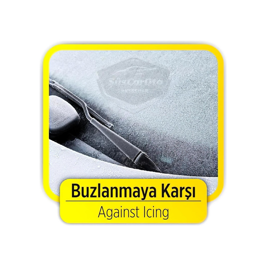 Lona Parasol Parabrisas Coche 4 Estaciones Antihielo y Protectora Cubre Parabrisas Nieve Lona Hielo Parasol 156 x 90 cm