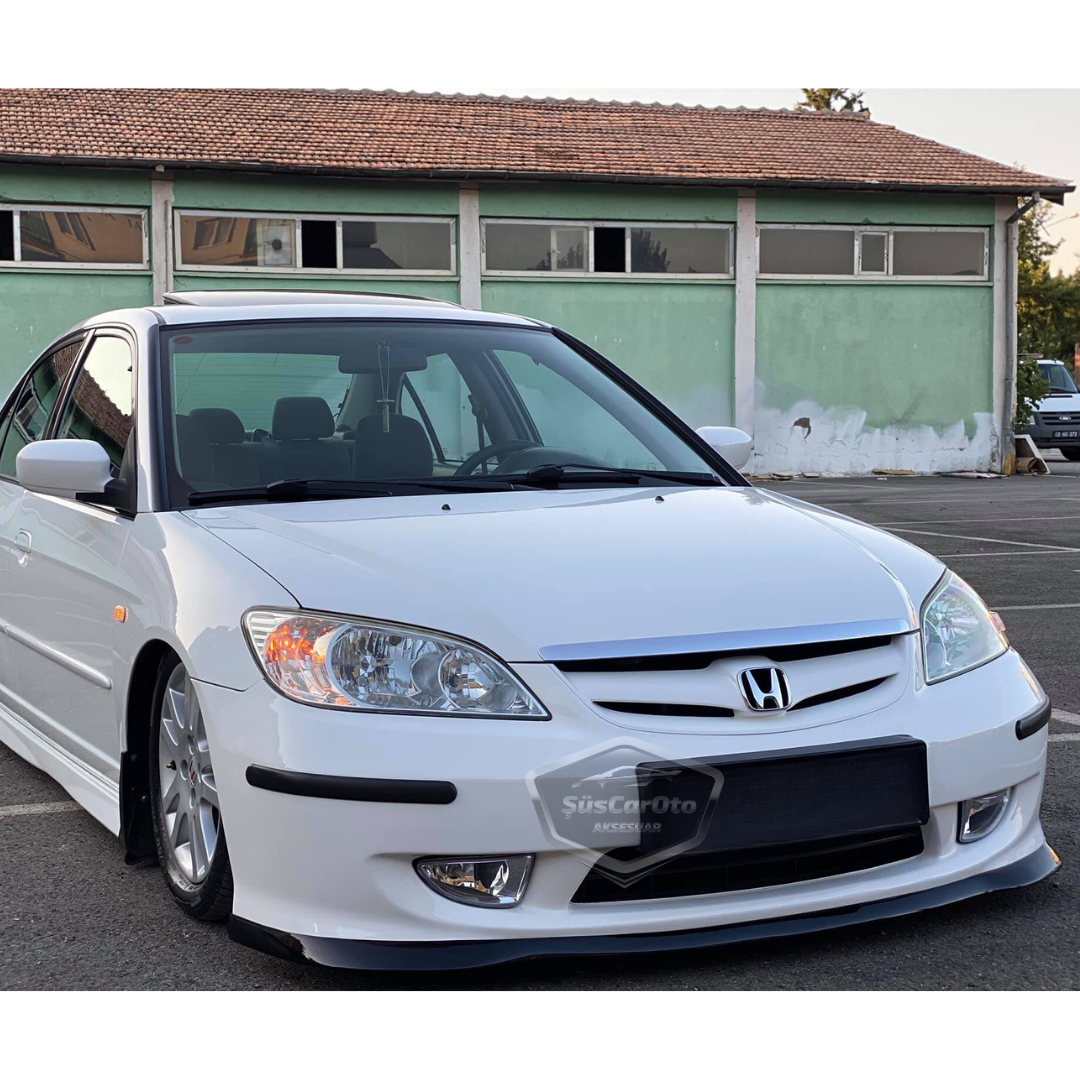 Banda de protección de parachoques flexible compatible con Honda Civic Vtec 2, tira protectora de parachoques delantero y trasero, banda suave, paquete de 4 unidades, color negro