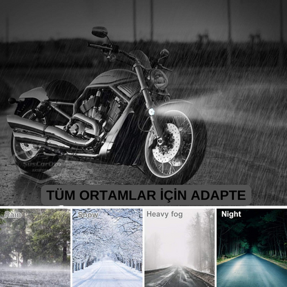 6 leds blancos antiniebla 3 modos vehículo moto todoterreno ATV carretilla elevadora lámpara LED proyector de metal para trabajo todoterreno, 2 unidades, 12/24 V