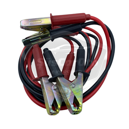 Cable de arranque de batería de 600 amperios con bolsa de transporte, 2,3 metros