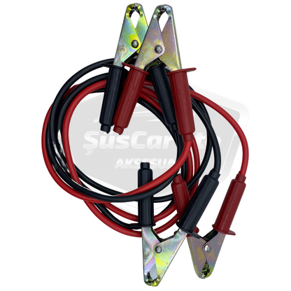 Cable de arranque de batería de 600 amperios con bolsa de transporte, 2,3 metros