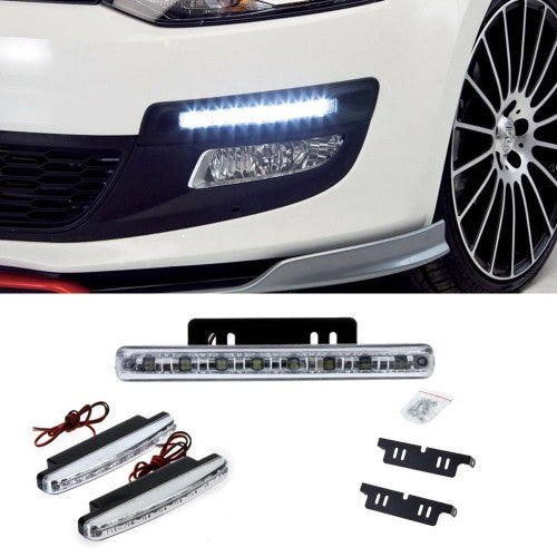 Luz LED diurna DRL de 8 LED