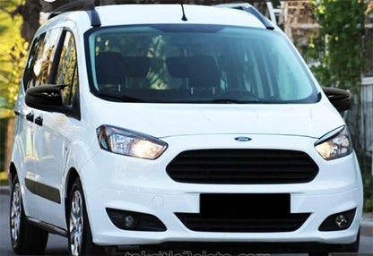 Ford Courier 2018-2021 Tapa de Espejo Murciélago Batman Plástico ABS Negro Piano