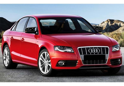 Audi A4 B8 2009-2014 Cubiertas de espejos retrovisores estilo Batwing Piano Black ABS Plástico
