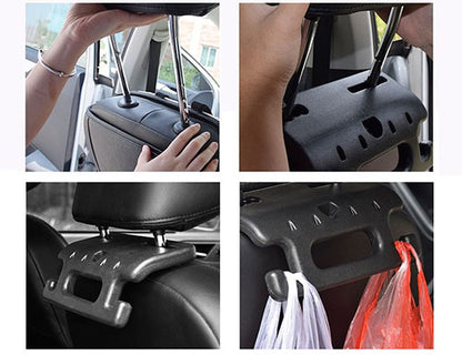 Percha plegable para ropa en el asiento trasero del coche