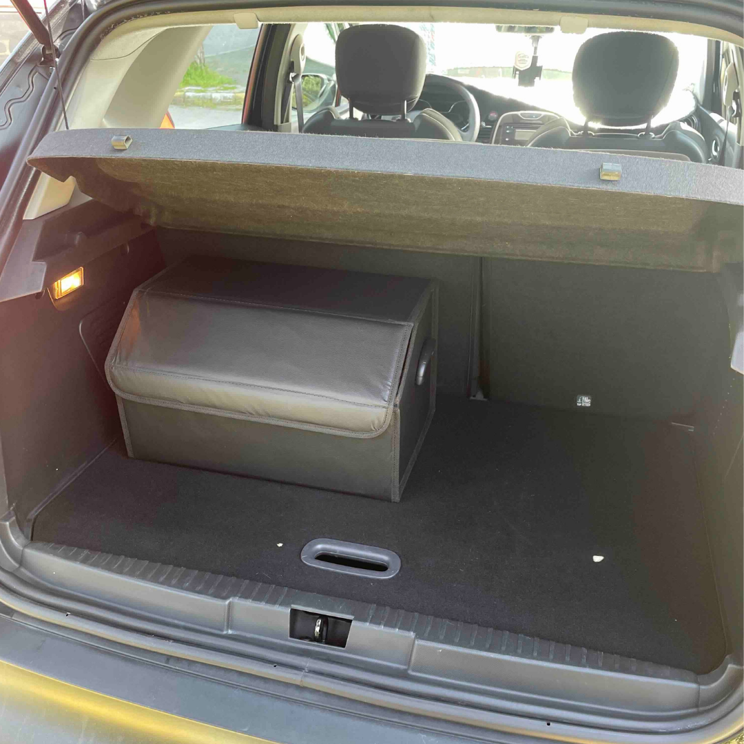 Organizador de maletero de coche, bolsa de cuero, organizador de bolsa de cuero para coche, accesorios de almacenamiento para el interior del coche, accesorios para coche