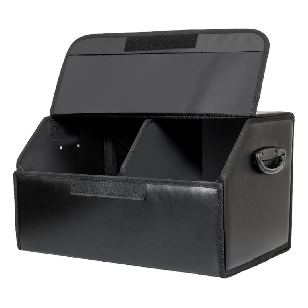 Organizador de maletero de coche, bolsa de cuero, organizador de bolsa de cuero para coche, accesorios de almacenamiento para el interior del coche, accesorios para coche