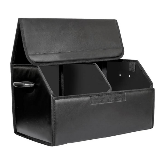 Organizador de maletero de coche, bolsa de cuero, organizador de bolsa de cuero para coche, accesorios de almacenamiento para el interior del coche, accesorios para coche