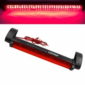 Luz de freno externa para el interior del vehículo, 24 leds, universal 12 voltios