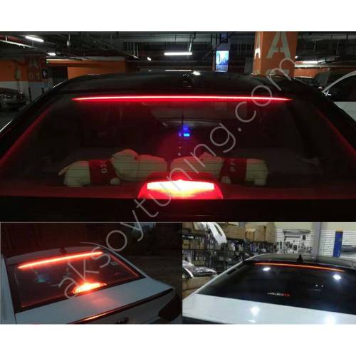 Luz de Freno Adicional de 48 LEDs Universal de 12V para Interior de Vehículo ONP479