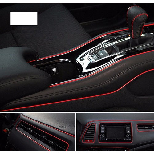 Borde de moldura interior de coche, tira de cordón nueva, de espiga, niquelada, 5 metros