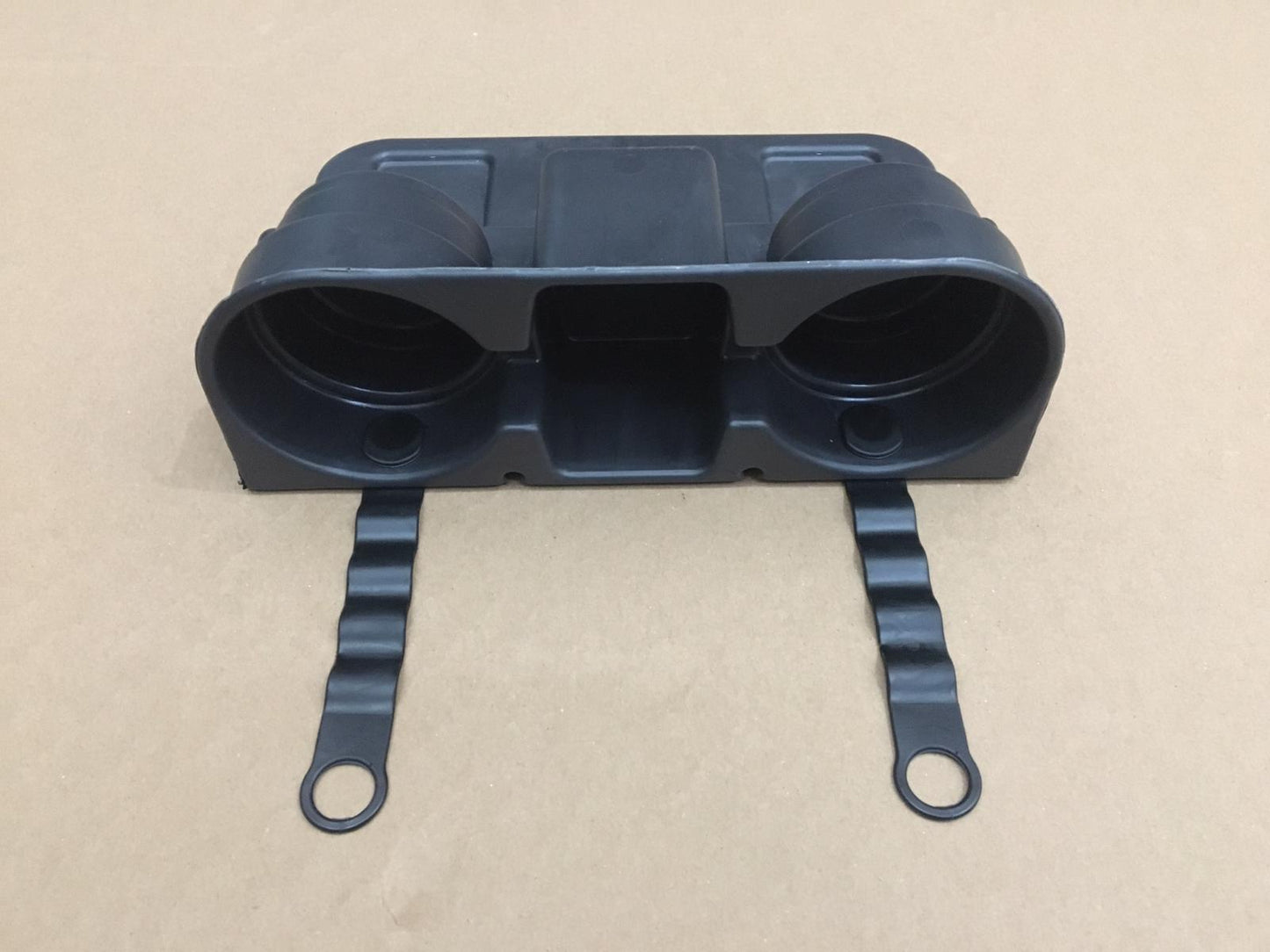 Portavasos y reposacabezas para coche, negro