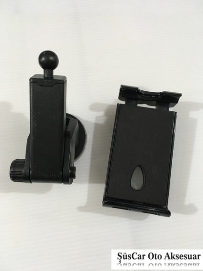 Soporte con ventosa para teléfono, tablet y navegador para coche