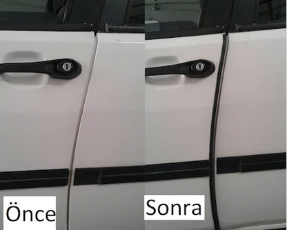 Burlete protector para puertas de coche, anticolisión, antiarañazos, tipo U, negro, 5 metros
