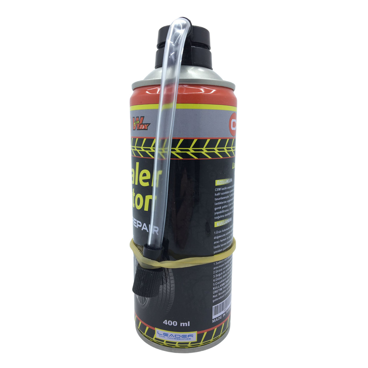 CBM Auto Moto Reparador Hinchador Neumáticos Kit Reparación de Pinchazos en Spray 400ml