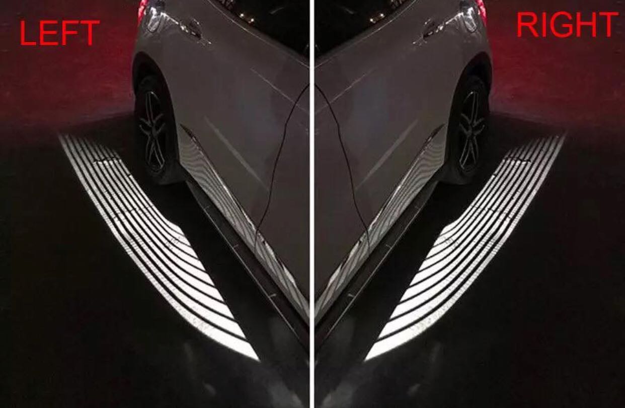 Ángel Led alas de ángel blancas de 12 voltios para coche y moto