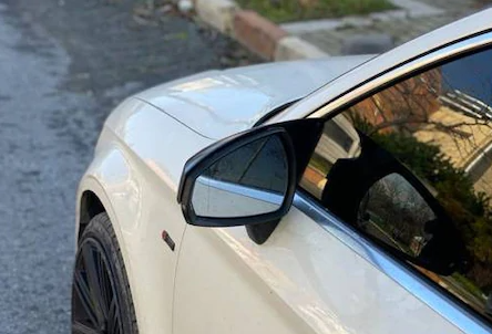 Audi A3 8V 2012-2019 Cubiertas de Espejo Retrovisor de Murciélago Batman Plástico ABS Negro Piano