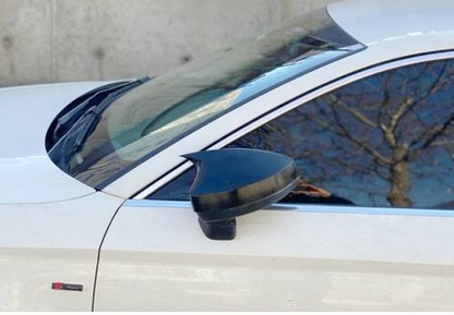 Audi A3 8V 2012-2019 Cubiertas de Espejo Retrovisor de Murciélago Batman Plástico ABS Negro Piano