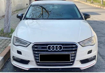Audi A3 8V 2012-2019 Cubiertas de Espejo Retrovisor de Murciélago Batman Plástico ABS Negro Piano