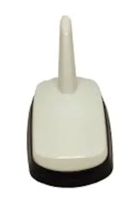 Antena decorativa de techo con diseño de espiga de Audi en forma de cola de ballena, color blanco