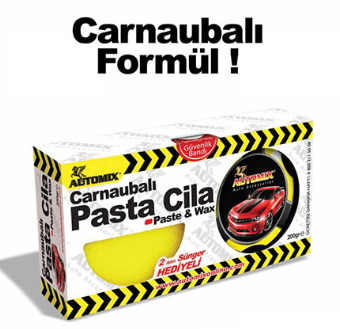 Set de Cera en Pasta de Carnauba Automix 200 g con 2 Esponjas de Regalo