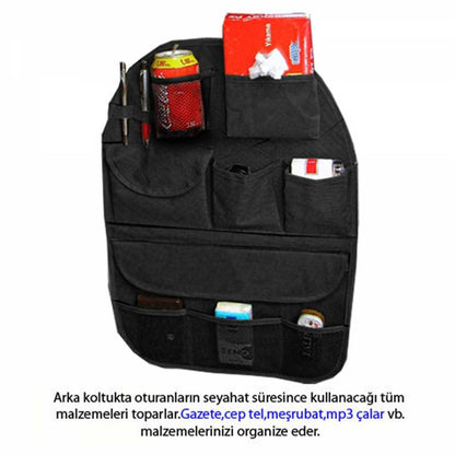 Organizador de asiento trasero Automix negro