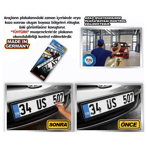 Rotulador para matrículas AUTOMIX