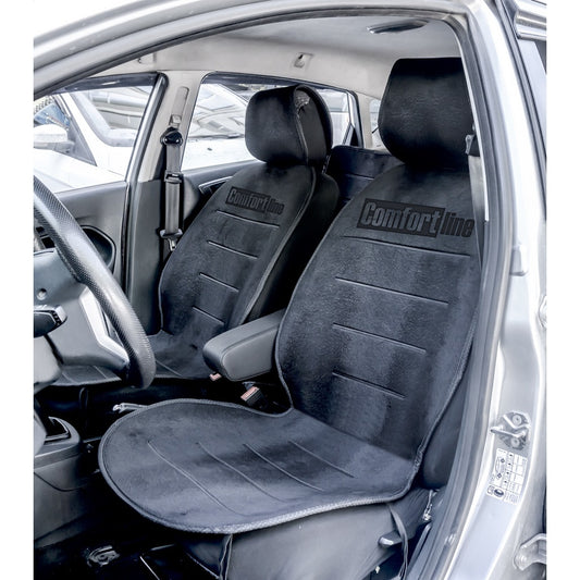 Funda para asiento Automix Tay Tüyü Práctico Universal Negro-Beige-Gris