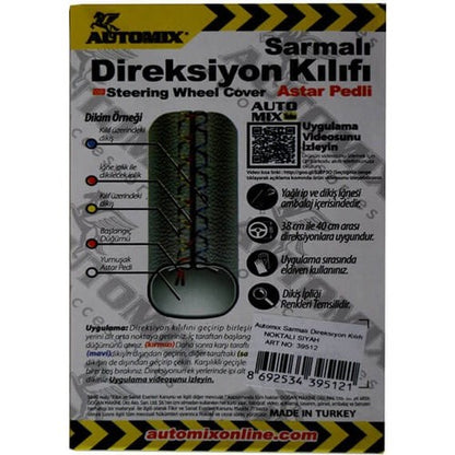Funda enrollable para volante Automix con bandera turca