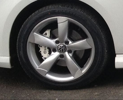 Juego de 4 tapas de pinza de freno Brembo universales para 17'' y más, blancas